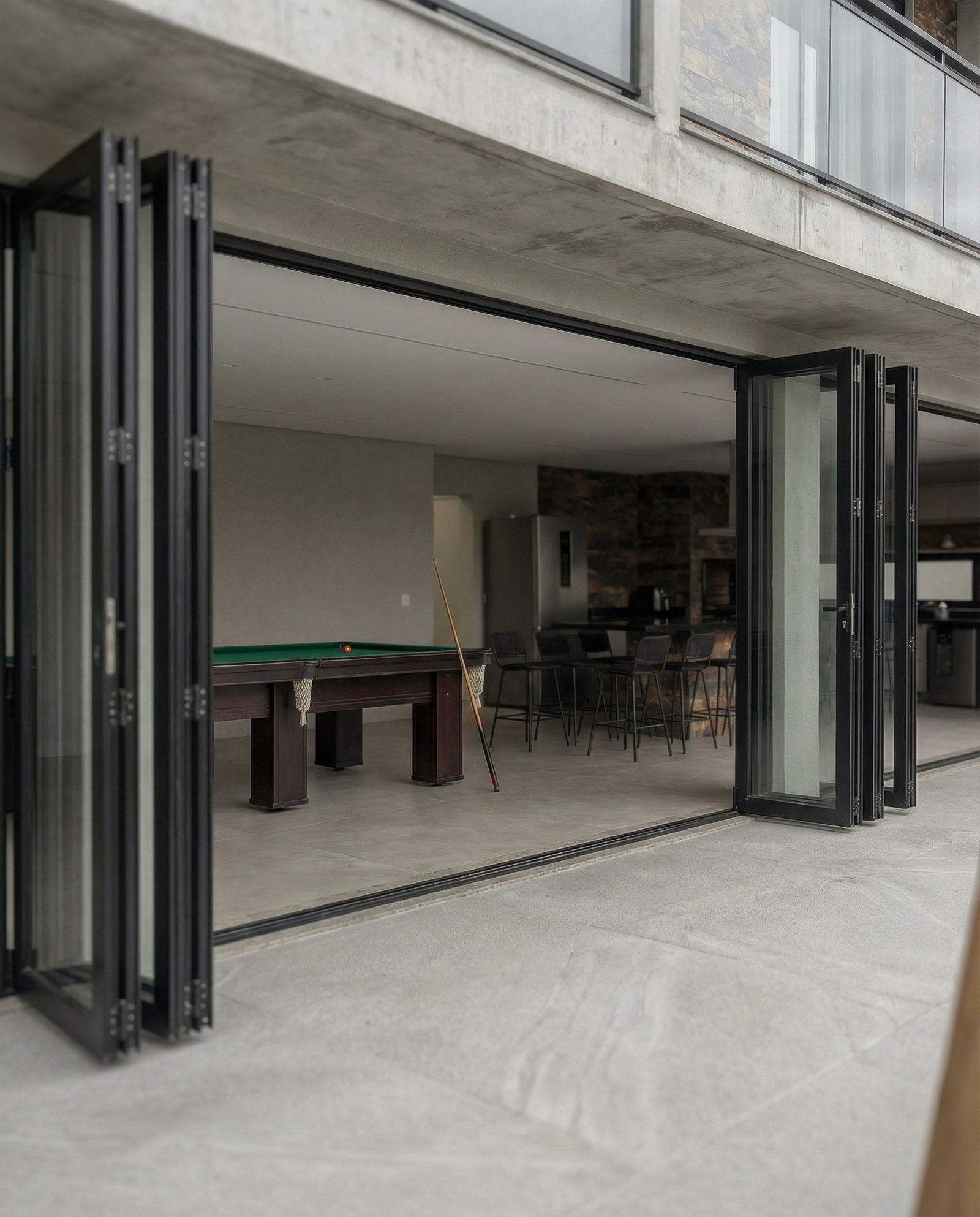 Transição entre interior e exterior
